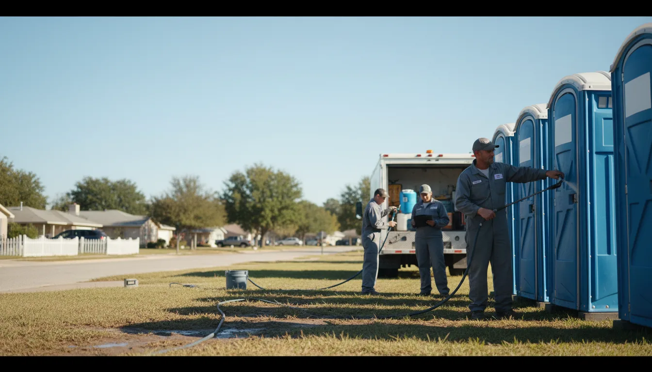 Long-Term Portable Toilet Rental in Lee, IL near me
